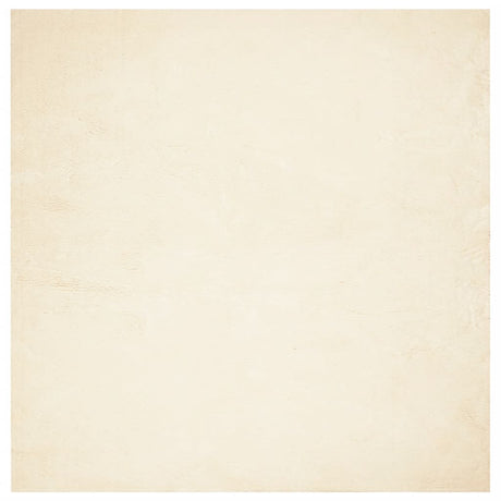Vidaxx Teppich Huarte Kurzflor weich waschbar 240x240 cm Creme