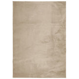Vidaxx Teppich Huarte Kurzflor weich waschbar 160x230cm sandfarben