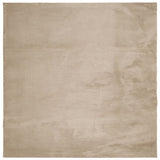 Vidaxx Teppich Huarte Kurzflor weich waschbar 200x200cm sandfarben