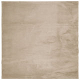 Vidaxx Teppich Huarte Kurzflor weich waschbar 240x240cm sandfarben