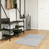 Vidaxx Teppich Huarte Kurzflor weich waschbar 60x110 cm grau