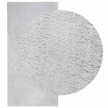 Vidaxx Teppich Huarte Kurzflor weich waschbar 100x200 cm grau