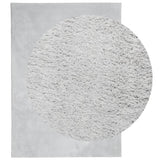 Vidaxx Teppich Huarte Kurzflor weich waschbar 140x200 cm grau