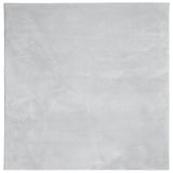 Vidaxx Teppich Huarte Kurzflor weich waschbar 160x160 cm grau