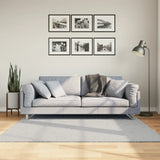 Vidaxx Teppich Huarte Kurzflor weich waschbar 160x160 cm grau