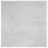 Vidaxx Teppich Huarte Kurzflor weich waschbar 240x240 cm grau
