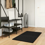 Vidaxx Teppich Huarte Kurzflor weich waschbar 60x110 cm schwarz