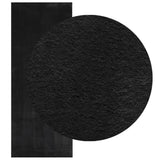 Vidaxx Teppich Huarte Kurzflor weich waschbar 80x200 cm schwarz
