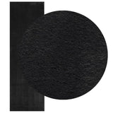 Vidaxx Teppich Huarte Kurzflor weich waschbar 80x250 cm schwarz
