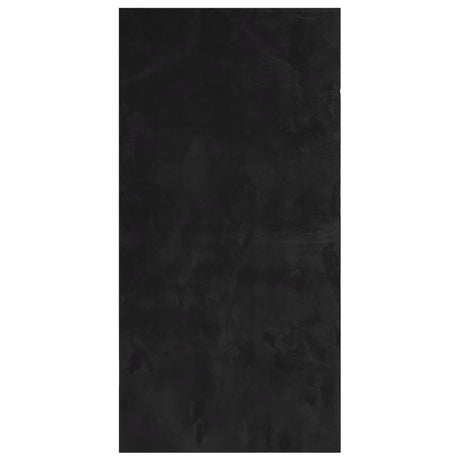 Vidaxx Teppich Huarte Kurzflor weich waschbar 100x200 cm schwarz
