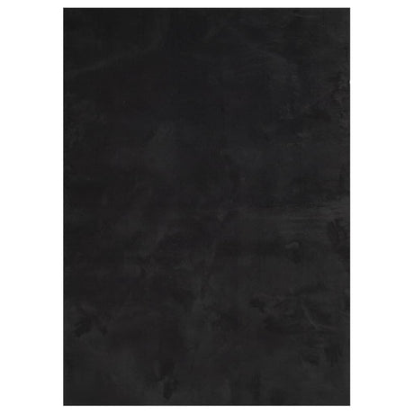 Vidaxx Teppich Huarte Kurzflor weich waschbar 160x230 cm schwarz