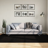 Vidaxx Teppich Huarte Kurzflor weich waschbar 160x230 cm schwarz