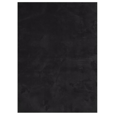 VidaXL Teppich Huarte Kurzflor weich waschbar 200x280 cm schwarz