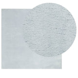 Vidaxx Teppich Huarte Kurzflor weich waschbar 120x120 cm blau