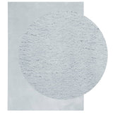 VidaXL Teppich Huarte Kurzflor weich waschbar 140x200 cm blau
