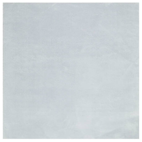 VidaXL Teppich Huarte Kurzflor weich waschbar 160x160 cm blau