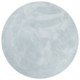 Vidaxl Teppich Huarte Kurzflor weich waschbar ø 120 cm blau