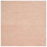 VidaXL Teppich Huarte Kurzflor weich waschbar 120x120 cm rosa