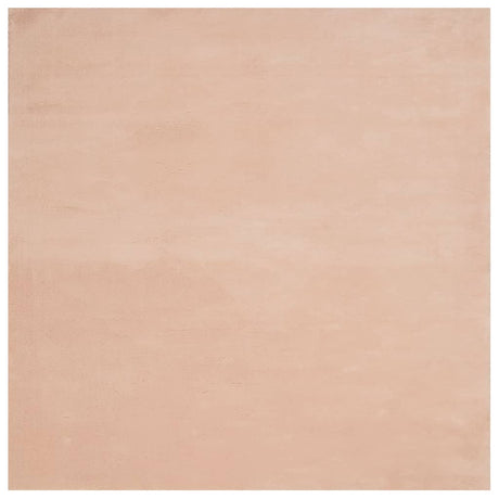 VidaXL Teppich Huarte Kurzflor weich waschbar 160x160 cm rosa