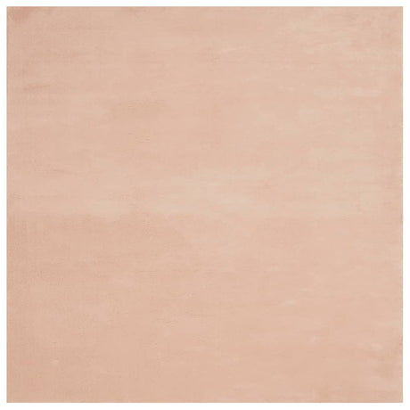 VidaXL Teppich Huarte Kurzflor weich waschbar 200x200 cm rosa