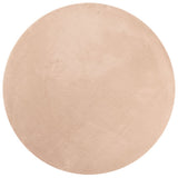 Vidaxl Teppich Huarte Kurzflor weich waschbar ø 100 cm rosa