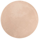 Vidaxl Teppich Huarte Kurzflor weich waschbar ø 120 cm rosa