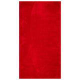 VidaXL Teppich Huarte Kurzflor weich waschbar 60x110 cm rot