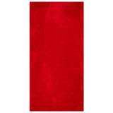 VidaXL Teppich Huarte Kurzflor weich waschbar 100x200 cm rot