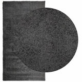 VidaXL Teppich Pamplona Shaggy Hochflor Modern 80x150 cm Anthrazit