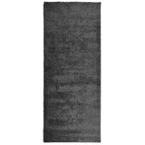 VidaXL Teppich Pamplona Shaggy Hochflor Modern 80x200 cm Anthrazit