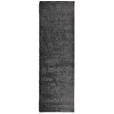 VidaXL Teppich Pamplona Shaggy Hochflor Modern 80x250 cm Anthrazit