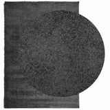 VidaXL Teppich Pamplona Shaggy Hochflor 140x200 cm Anthrazit