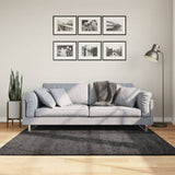 VidaXL Teppich Pamplona Shaggy Hochflor 160x160 cm Anthrazit