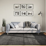 VidaXL Teppich Pamplona Shaggy Hochflor 200x200 cm Anthrazit