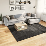 VidaXL Teppich PAMPLONA Shaggy Hochflor 240x240 cm Anthrazit