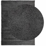 VidaXL Teppich PAMPLONA Shaggy Hochflor 300x400 cm Anthrazit