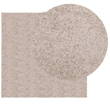VidaXL Teppich Pamplona Shaggy Hochflor Modern 200x200 cm Beige