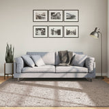 VidaXL Teppich Pamplona Shaggy Hochflor Modern 200x200 cm Beige