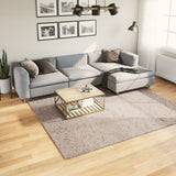VidaXL Teppich Pamplona Shaggy Hochflor Modern 240x240 cm Beige