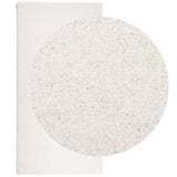 VidaXL Teppich Pamplona Shaggy Hochflor Modern 100x200 cm Creme