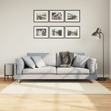 VidaXL Teppich Pamplona Shaggy Hochflor Modern 120x170 cm Creme