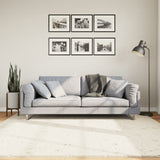 VidaXL Teppich Pamplona Shaggy Hochflor Modern 200x200 cm Creme