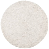 Vidaxx Teppich Pamplona Shaggy Hochflor modern ø 100 cm cremefarben