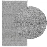 VidaXL Teppich Pamplona Shaggy Hochflor Modern 60x110 cm Grau