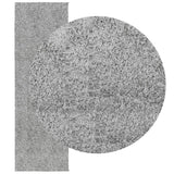 VidaXL Teppich Pamplona Shaggy Hochflor Modern 80x250 cm Grau