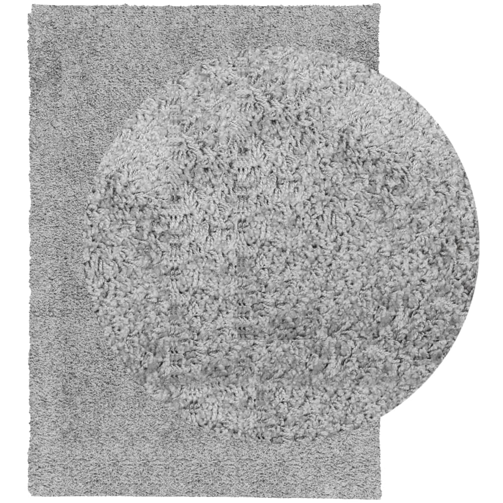 VidaXL Teppich Pamplona Shaggy Hochflor Modern 200x280 cm Grau