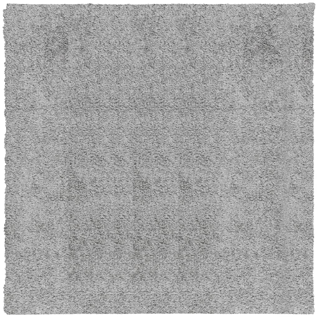VidaXL Teppich Pamplona Shaggy Hochflor Modern 240x240 cm Grau