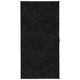VidaXL Teppich Pamplona Shaggy Hochflor Modern 100x200 cm Schwarz