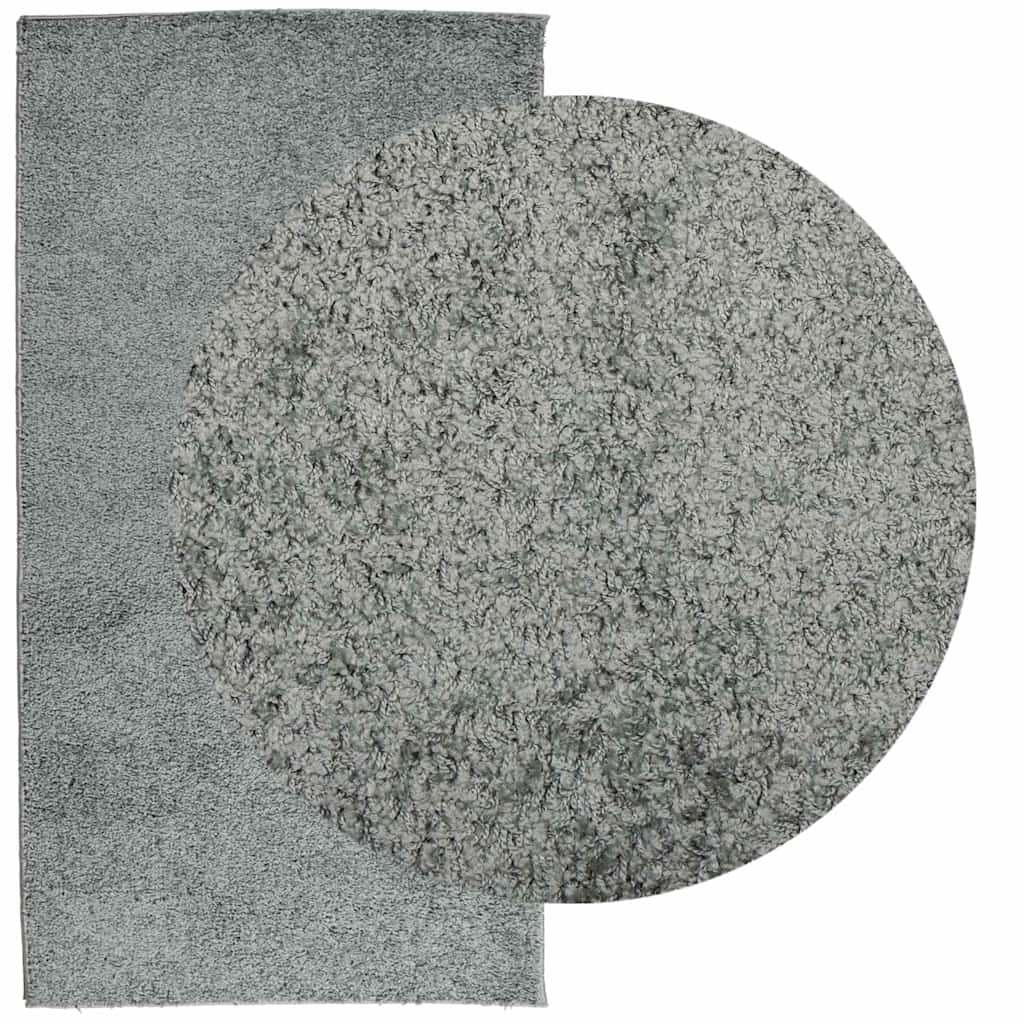 VidaXL Teppich Pamplona Shaggy Hochflor Modern 80x150 cm Grün