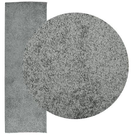 VidaXL Teppich Pamplona Shaggy Hochflor Modern 80x250 cm Grün